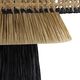 TOV Furniture Rylie Black/Natural Raffia Pendant Lamp-5