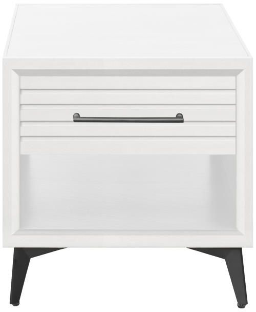 Legends Home Malibu White End Table-0