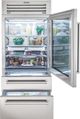 Sub-Zero PRO 36" 22.7 Cu. Ft. Stainless Steel High Altitude Built In Bottom Freezer Refrigerator-2