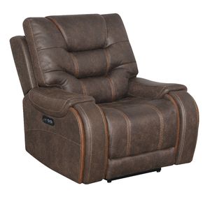 Canyon Walnut Power Recliner with Power Headrest