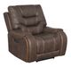 Canyon Walnut Power Recliner with Power Headrest-0