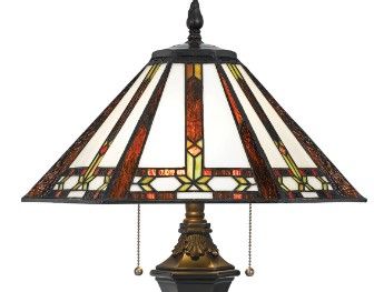 Cal® Lighting & Accessories Tiffany Table Lamp-1