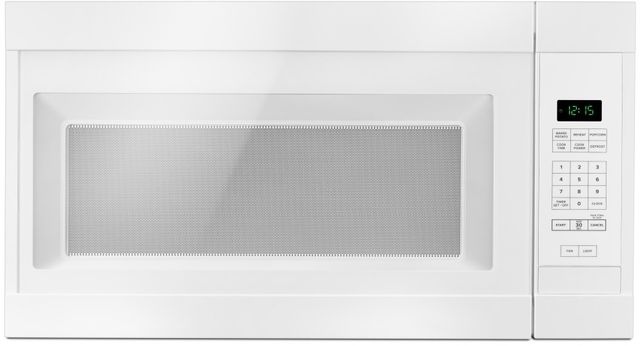 Amana 30" 1.6 Cu. Ft. White Over the Range Microwave-0