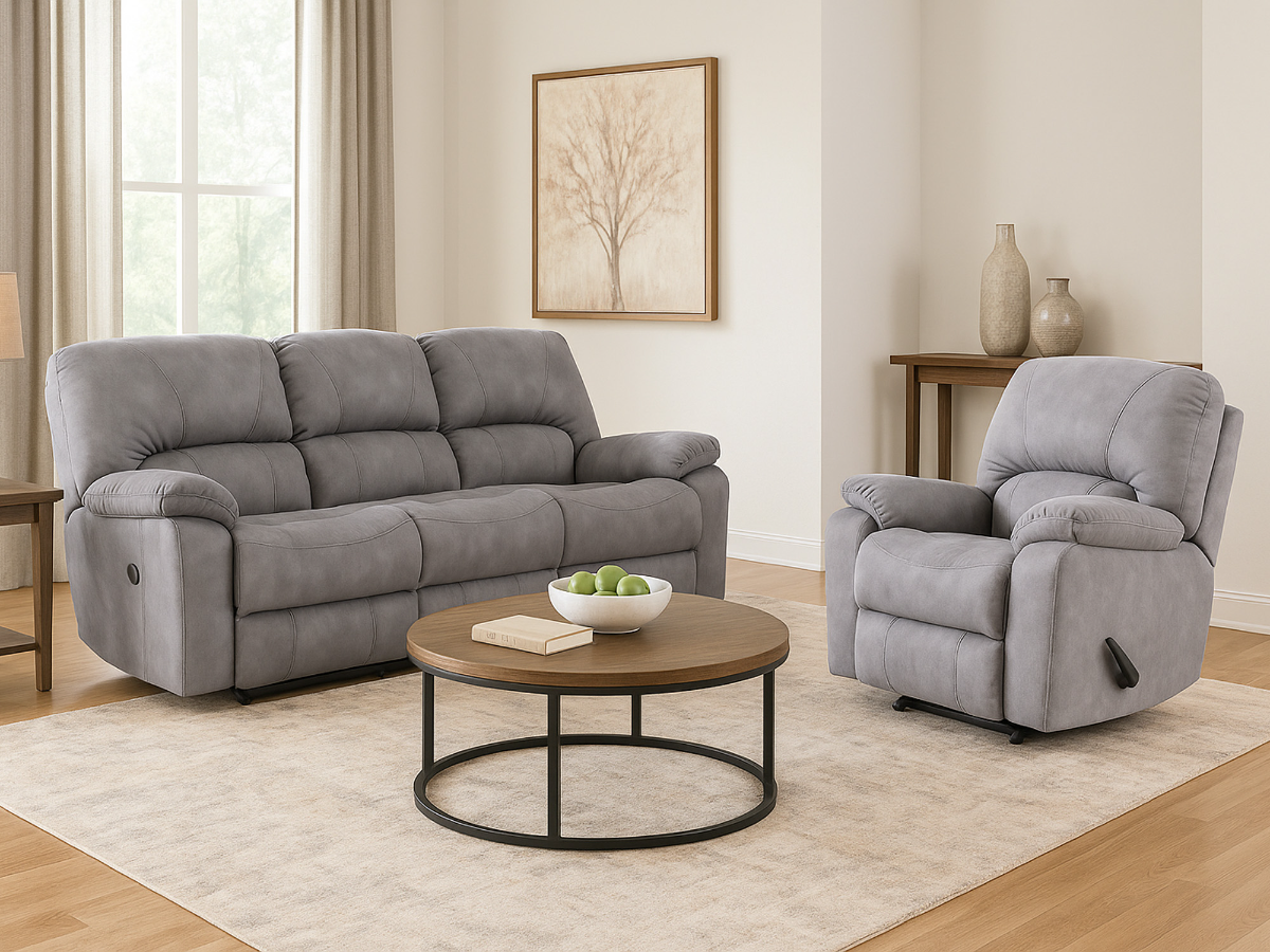 Mammoth Sofa and Loveseat Set | Bob Mills Furniture