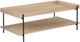 Coaster® Fallon Light Brown Coffee Table-0