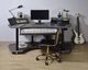 ACME Furniture Eleazar Black Oak 71" Music Studio Desk-1