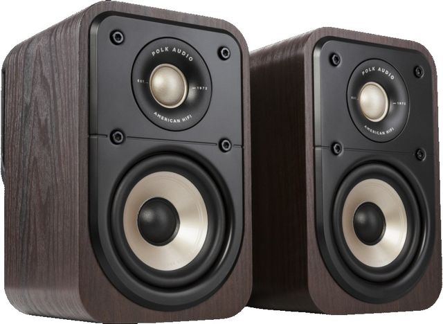 Polk Audio® Signature Elite ES10 Walnut 4" Surround Speakers-0