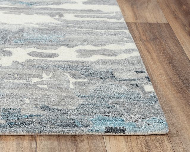Rizzy Home Essence Gray 5'x8' Rectangular Rug-4