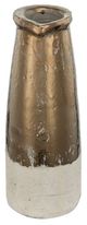 A & B Home Candia Bronze/White 15" Terracotta Pitcher-2