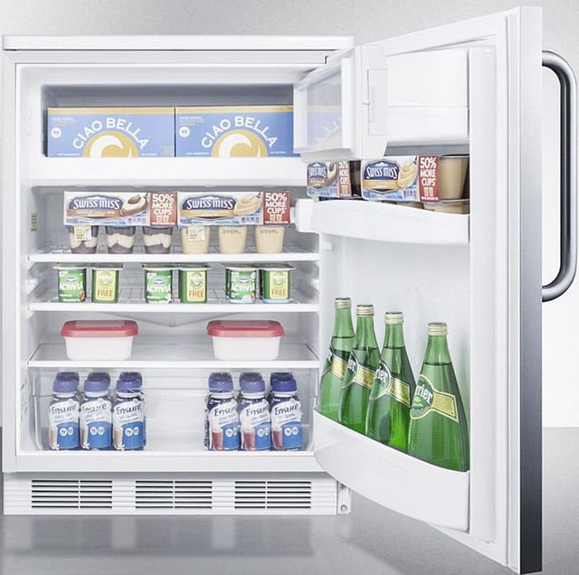 Accucold® by Summit® 5.1 Cu. Ft. Stainless Steel Under the Counter Refrigerator-3