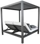 CabanaCoast® Customizable Muse Aluminum Outdoor Cabana Daybed Sling Roof-4