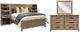 Holland House Breckinridge 5-Piece Natural Queen Panel Bedroom Set-0