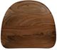 Jofran Inc. Nature's Edge 3-Piece Black/Chestnut Backless Stool Set-3