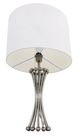 YHD Polished Silver One Light Table Lamp-2
