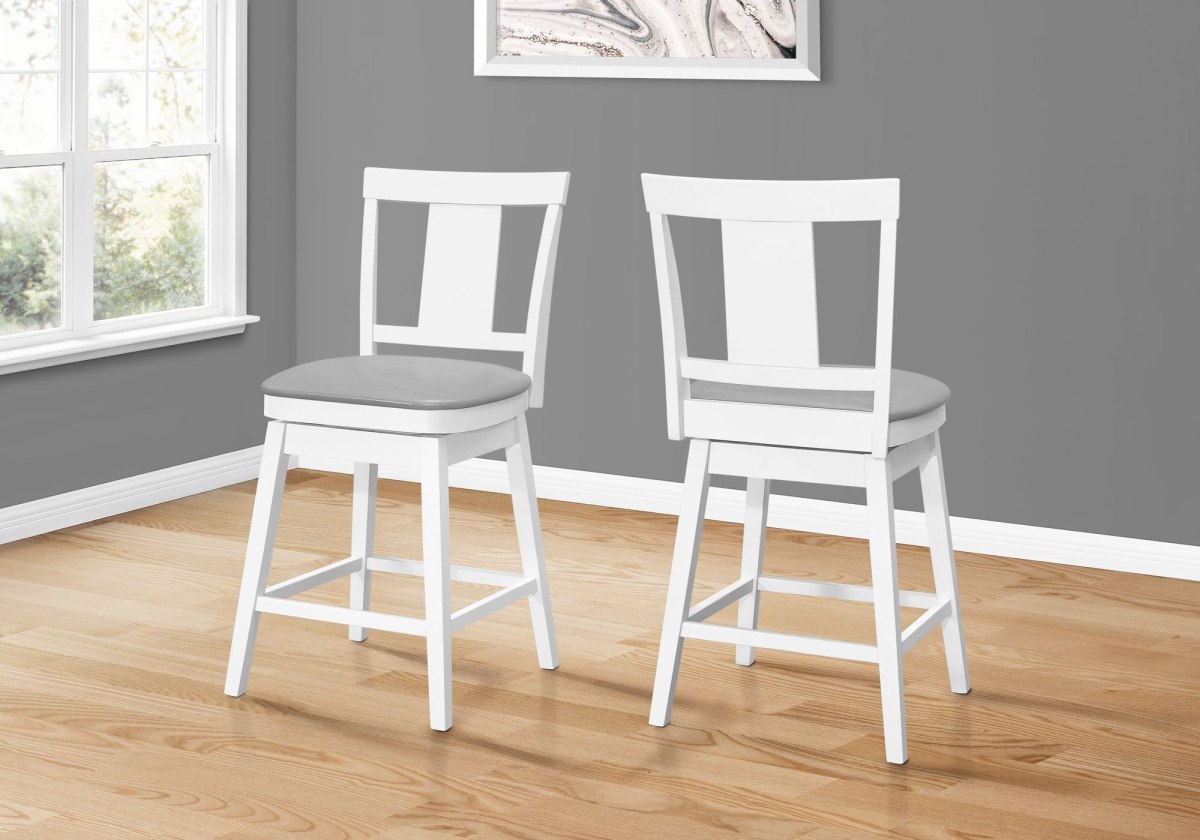 Brand new store 2 white bar stools