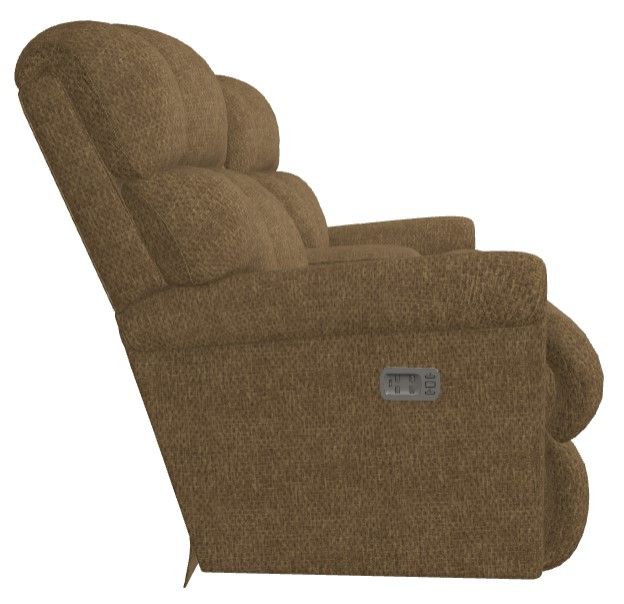 La-Z-Boy® Pinnacle Mink Power Wall Reclining Loveseat with Console, Headrest, and Lumbar-2