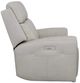 Flexsteel® Barnett Timber Leather Power Reclining Loveseat with Power Headrest and Lumbar-3