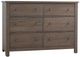 Vaughan-Bassett Fundamentals Gray Dresser-0