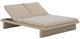 Four Hands Leroy Fabric/Wooden Outdoor Double Chaise-0