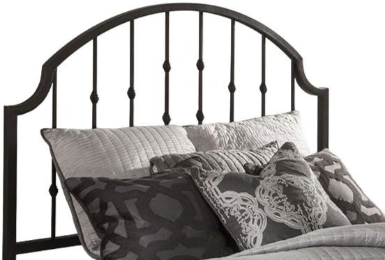 HH2 Home Westgate Rustic Black Queen Metal Bed-3