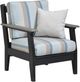Nature's Best Furniture Customizable Fabric/Polyethylene Outdoor Chair-0