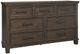 Signature Design by Ashley® Johurst 5-Piece Grayish Brown King Storage Panel Bed Set-2