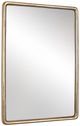 Uttermost® Burton Antique Brass Indoor-Outdoor Mirror-2