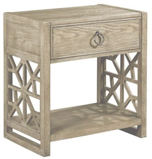 American Drew® Vista Delray Soft Gray Open Nightstand-0