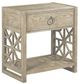 American Drew® Vista Delray Soft Gray Open Nightstand-0