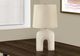 Monarch Specialties Inc. 25"H Cream Resin Table Lamp-4