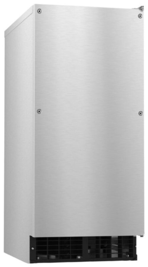 Hoshizaki 14.88" 92 lb. Stainless Steel Air-Cooled Custom Cabinet Ready Cubelet Ice Machine-1