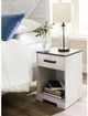 Signature Design by Ashley® Shawburn Whitewash/Charcoal Gray Nightstand-4