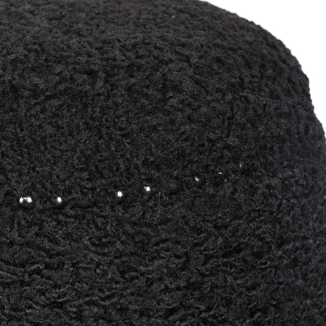 Uttermost® Gumdrop Black Ottoman-3