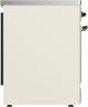 Ilve® Majestic III 30" Antique White Pro Style Induction Range with Triple Glass Door and Burnished Trim-4