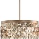 Uttermost Tillie Textured Gold 3 Light Pendant-0