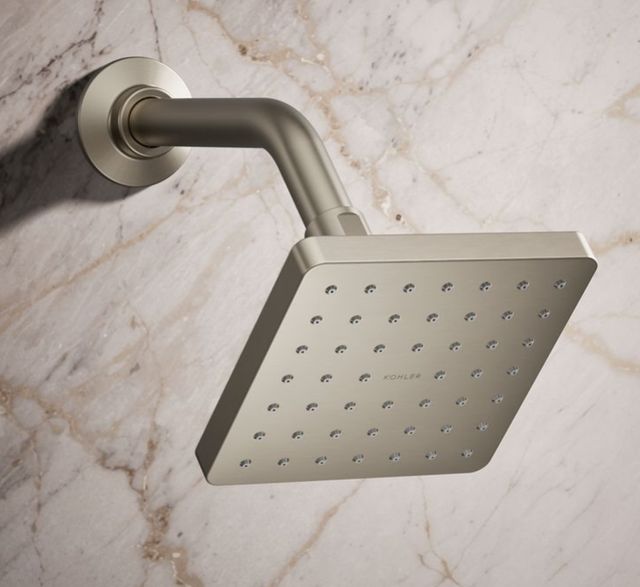 KOHLER® Parallel® Vibrant Brushed Nickel 2.5 GPM Single-Function Showerhead-1