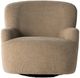 Four Hands Kadon Sheepskin Camel Swivel Chair-2