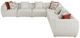 Homelegance® Franz 7-Piece Beige Modular Sectional-2