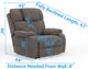 iAmerica Naptime Fossil Power Recliner with Power Lift and Headrest-1