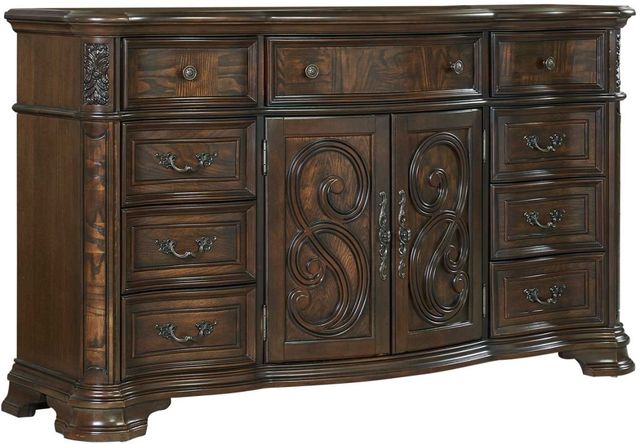 Steve Silver Co. Royale Brown Cherry Dresser-0