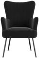 Emerald Home Amera Black Accent Chair-3