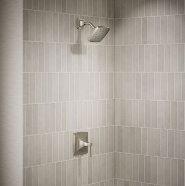 KOHLER® Riff® Rite-Temp® Vibrant Brushed Nickel 2.5 GPM Shower Trim Kit-1