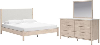 Signature Design by Ashley Cadmori 3-Piece Two-Tone Queen Bedroom Set