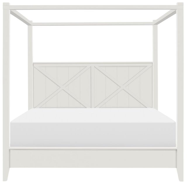 Legacy Classic XXX's and OOO's Cotton Queen Canopy Bed-1