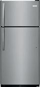 Frigidaire® 18 Cu. Ft. Stainless Steel Top Freezer Refrigerator-0