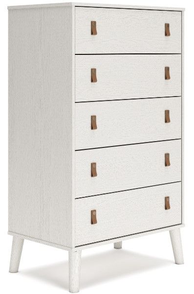 Signature Design by Ashley® Aprilyn 5-Piece White Twin Bedroom Set-3