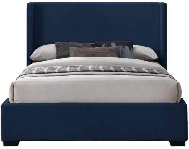 Meridian Furniture Oxford Navy Full Bed-1