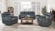 Corinthian Furniture George Slate Glider Recliner-1