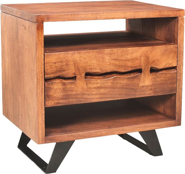 Moe's Home Collection Madagascar Brown Nightstand-0