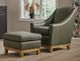 Best® Home Furnishings Customizable Mariko Leather Club Chair with Honey Birch Legs-4